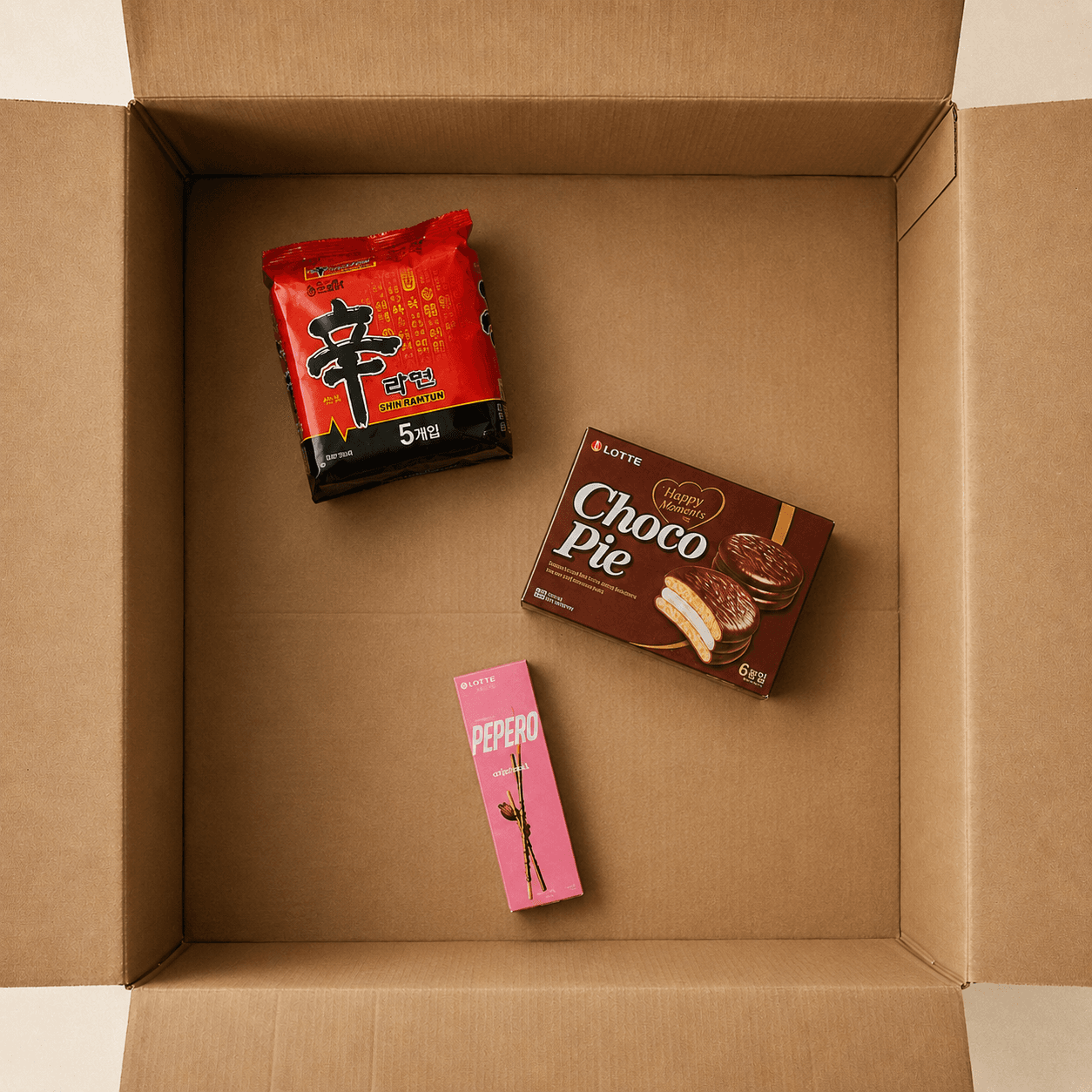 Shipping box only 50% filled — wasted space
