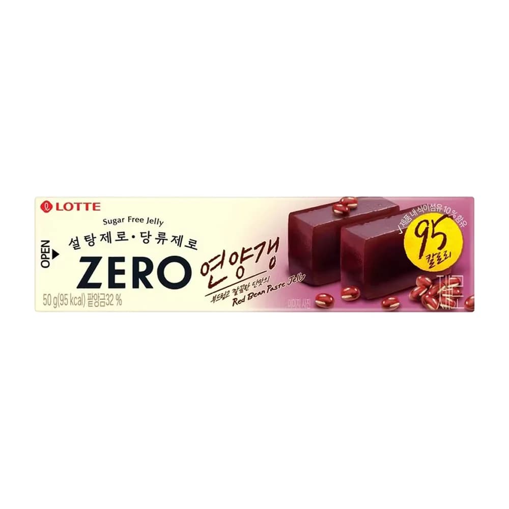 Kẹo Yokan Đậu Đỏ Zero Lotte 50g
